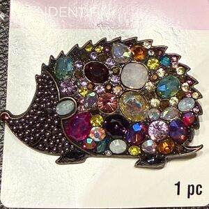 NEW Elegant Colorful Bling Hedgehog Brooch/Pendant